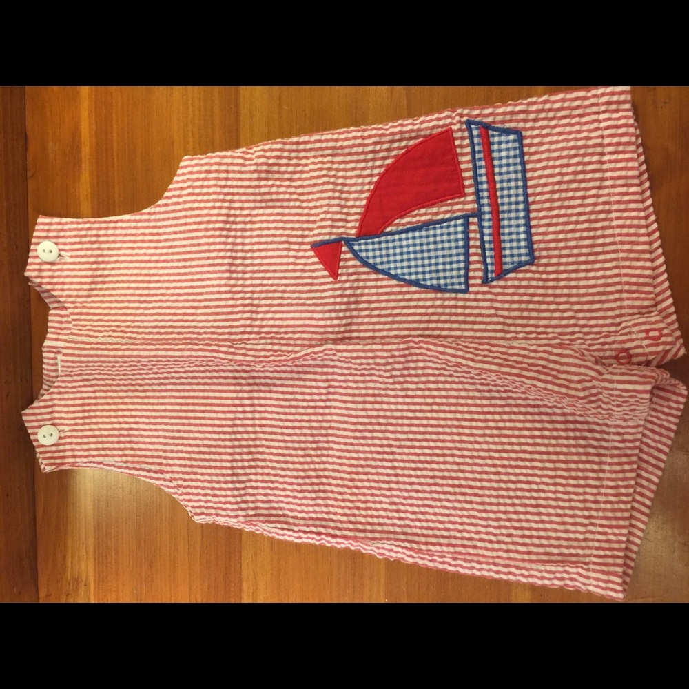 ZU seersucker Jon Jon size 3m
